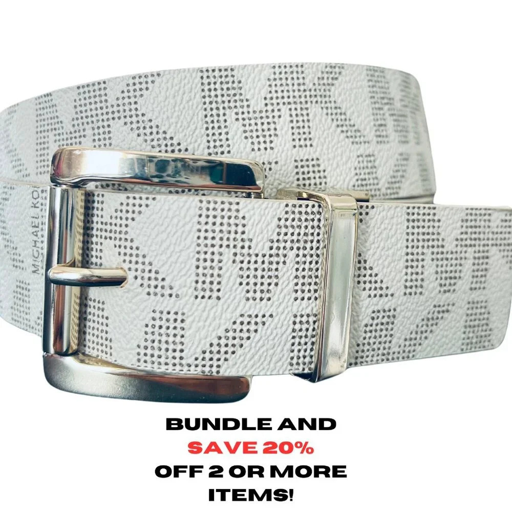 🌟 Elegant Michael Kors Genuine Leather Tan Belt! 🌟